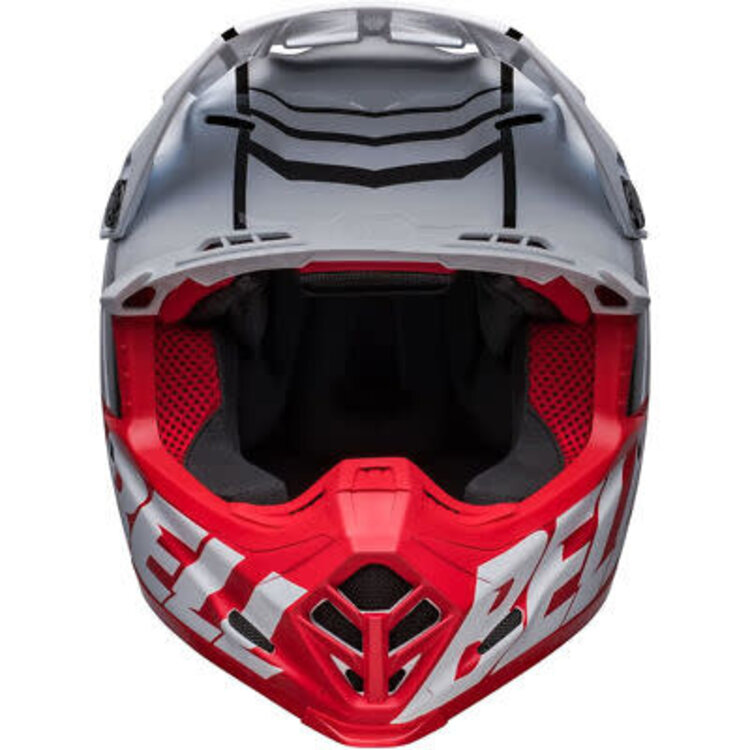 BELL MOTO-9S FLEX SPRINT HELMET WHITE/RED