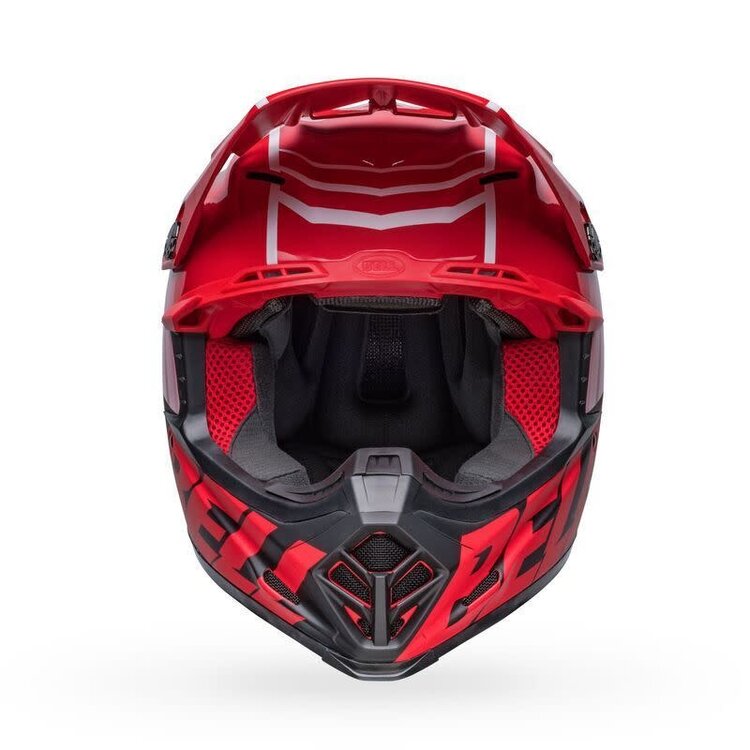 BELL MOTO-9S FLEX SPRINT HELMET RED/BLACK