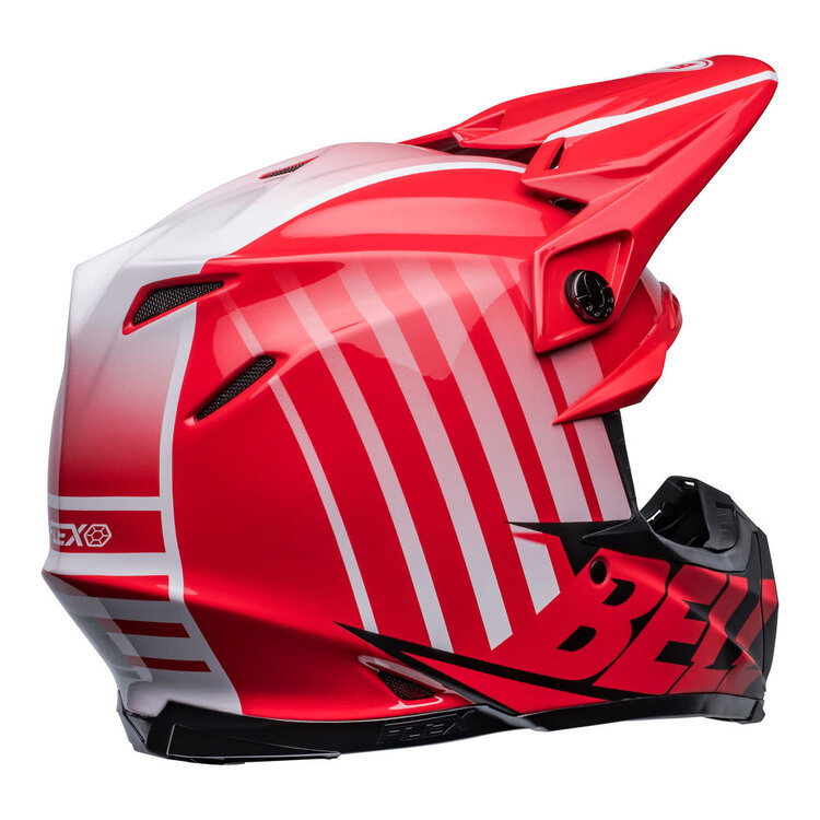 BELL MOTO-9S FLEX SPRINT HELMET RED/BLACK