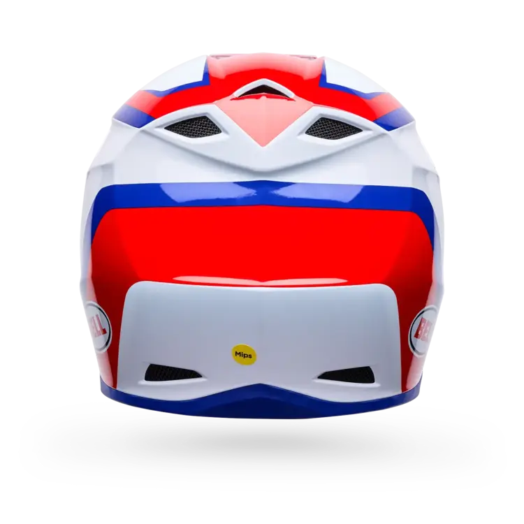 BELL MX-10 YOUTH HELMET DYNO RED/WHITE
