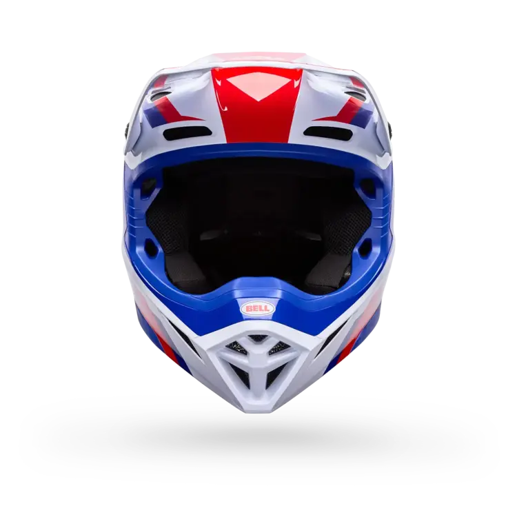 BELL MX-10 YOUTH HELMET DYNO RED/WHITE