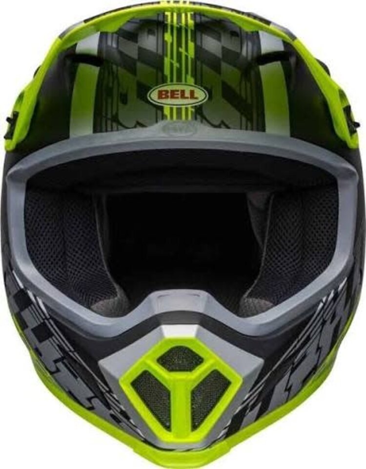 BELL MX-9 MIPS OFFSET MATTE BLACK/ HI VIZ YELLOW