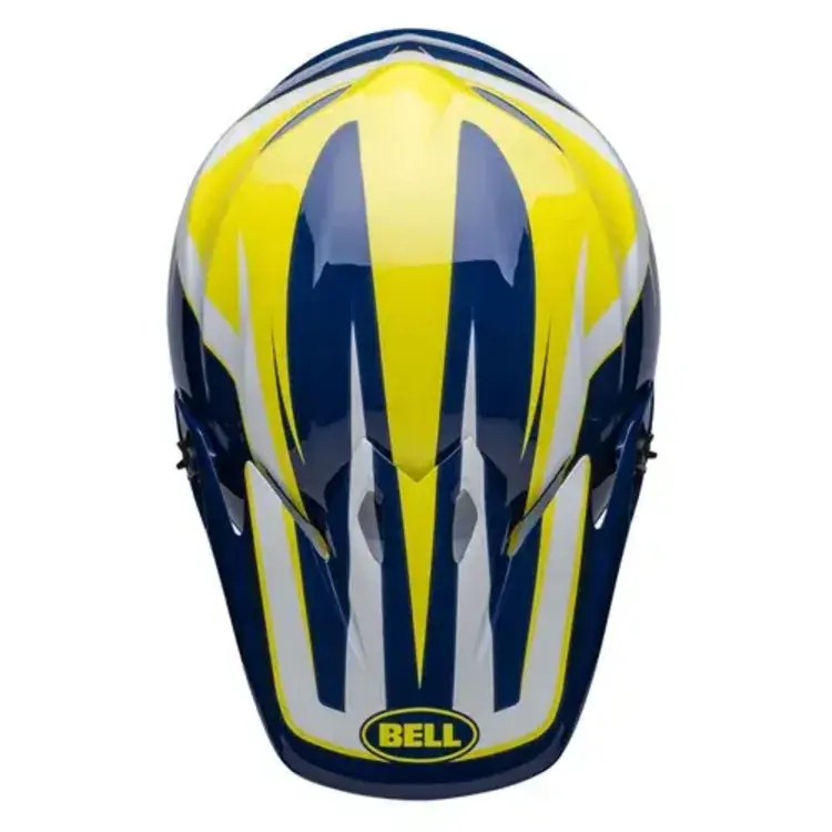 BELL MX 9 MIPS SPARK GLOSS BLUE/YELLOW