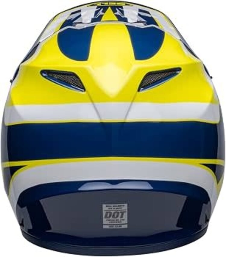 BELL MX 9 MIPS SPARK GLOSS BLUE/YELLOW
