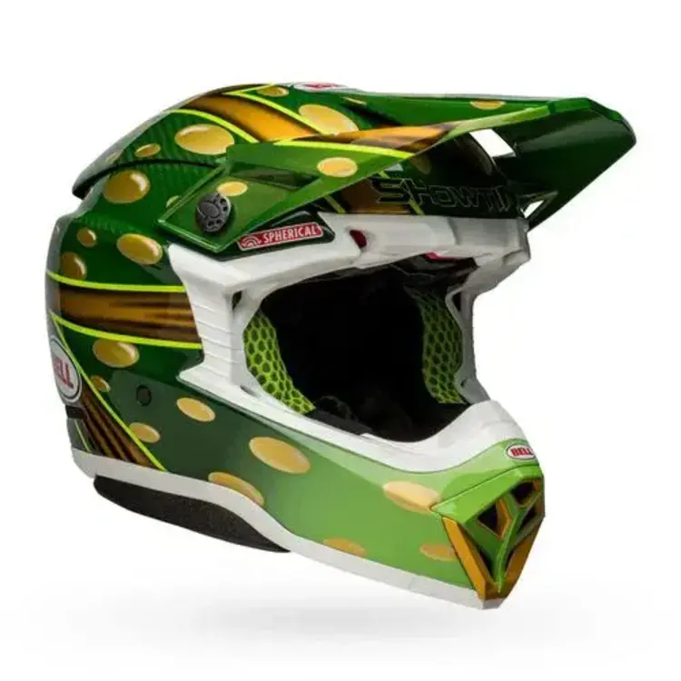 BELL MOTO 10 MCGRATH REPLICA 22 GREEN/GOLD