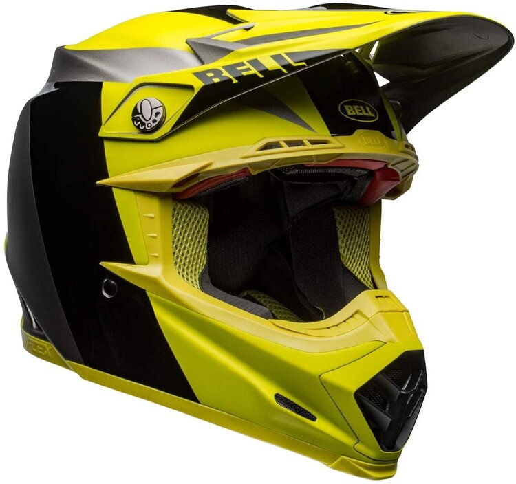 BELL MOTO-9 FLEX DIVISION BLACK/HIVIZ/GRAY