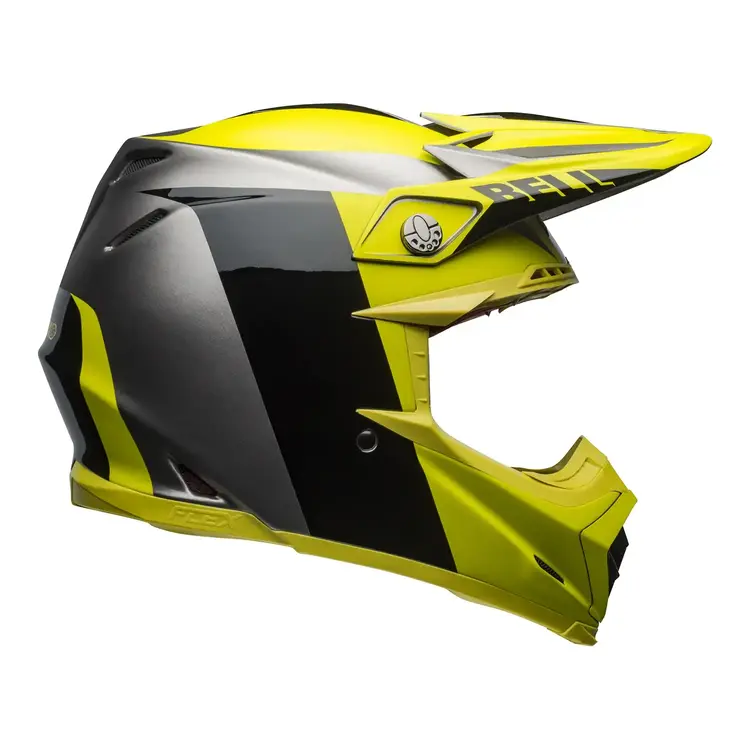 BELL MOTO-9 FLEX DIVISION BLACK/HIVIZ/GRAY
