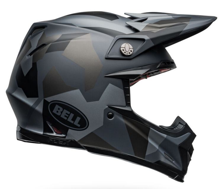 BELL MOTO 9S FLEX HELMET ROVER MATTE GRAY CAMO