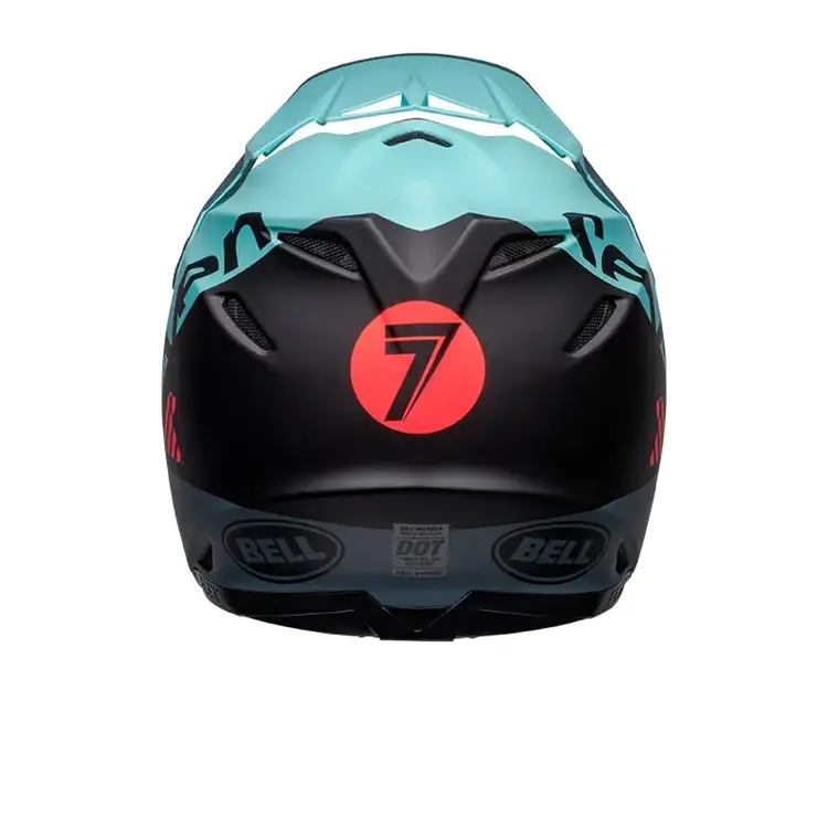 BELL MOTO 9S FLEX SEVEN VANGUARD MATTE AQUA/BLACK L