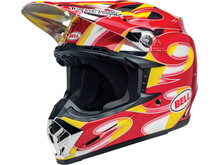BELL Bell Moto-9 MC Replica Gloss Red/Yellow/Chrome