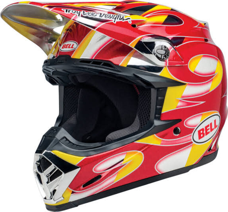 BELL Bell Moto-9 MC Replica Gloss Red/Yellow/Chrome
