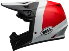 BELL Bell MX-9 MIPS Presence Matte/Gloss Black/White/Red