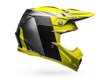 BELL Moto-9 Flex Division Matte/Gloss Black/Hi-Viz/Gray