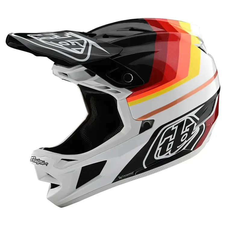 TROY LEE DESIGNS D4 Carbon Helmet Mirage Black/Red Medium