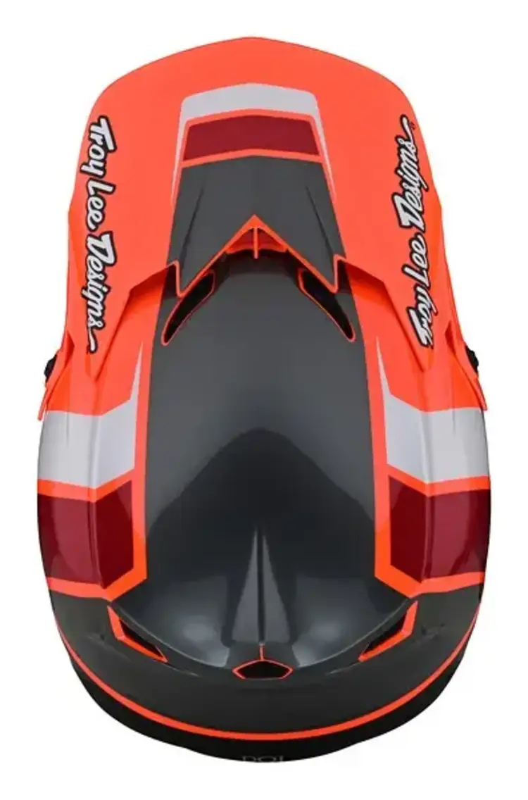 TROY LEE DESIGNS GP HELMET NOVA GLO ORANGE