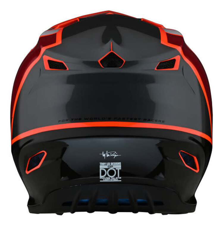 TROY LEE DESIGNS GP HELMET NOVA GLO ORANGE