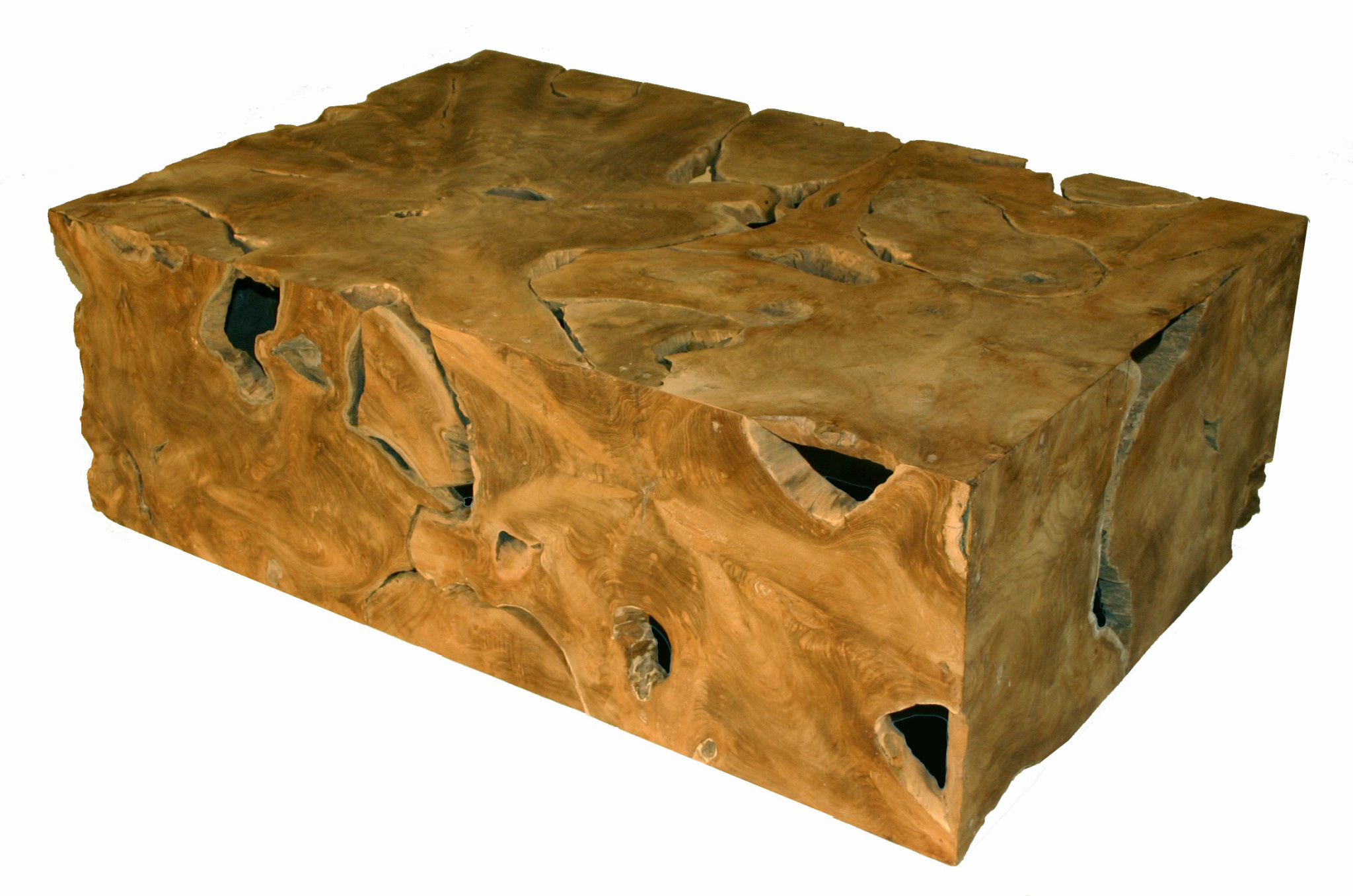 Teak Root Coffee Table Rectangular ANDROS