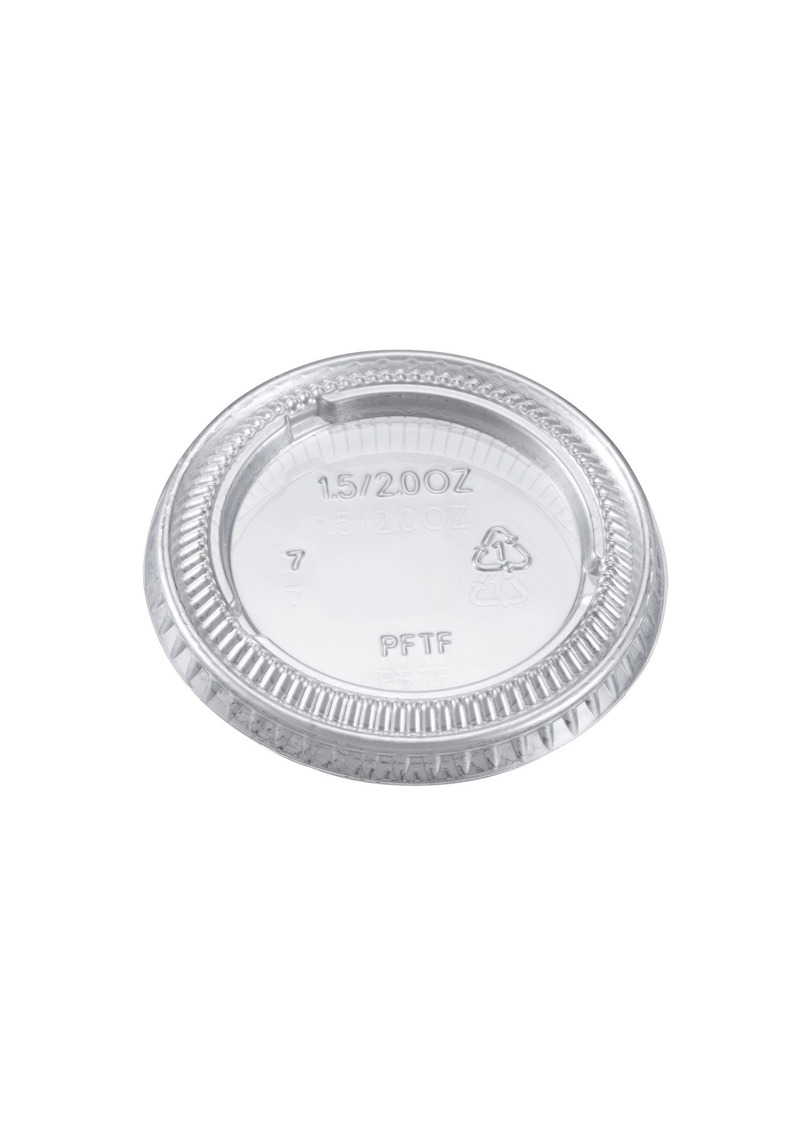 Gladway TY-P150250L / PC150250L - Portion Cup Lids, Compatible with 1.5-2.5oz Portion Cups, 2500pc (100/25)