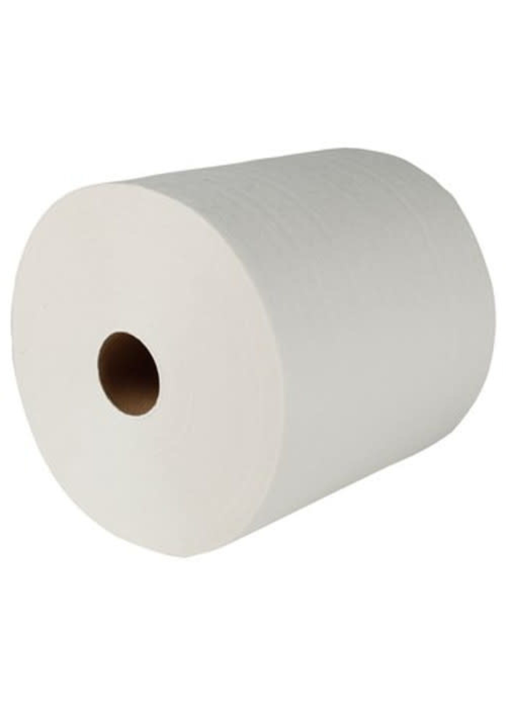 Royalty Distribution RP-HWT800V - Royalty Virgin Roll Paper Towels, 7.8" x 800 ft, White, 6 Rolls/Carton