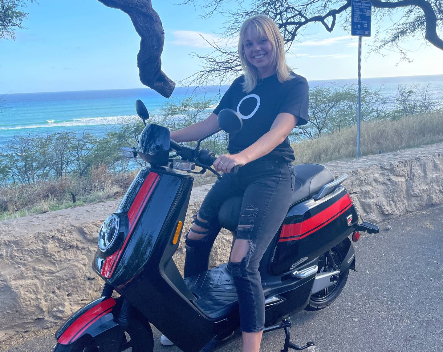 Rent an Electric Moped<BR>Go Green While Having Fun!