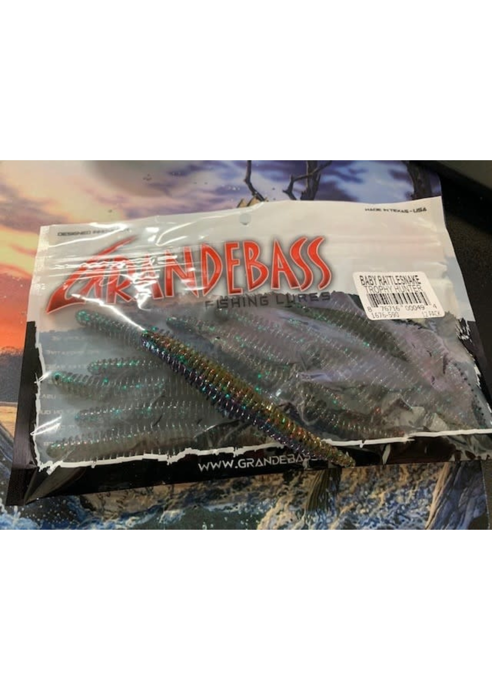 GRANDEBASS BABY RATTLESNAKE - Throw it Again Tackle