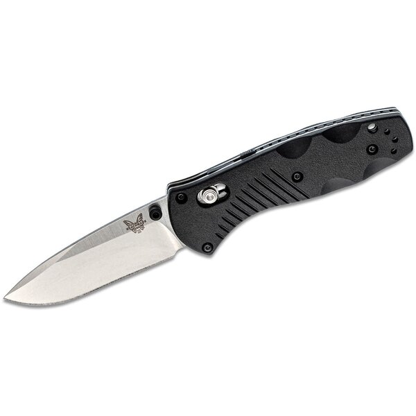 Benchmade Benchmade Mini Barrage Folding Knife, Assisted Opening, 154CM, Valox Black