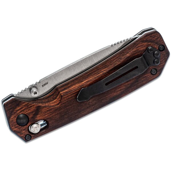 Benchmade Benchmade Hunt Grizzly Creek Folding Knife 3.50" S30V Blade with Gut Hook, Dymondwood Handles - 15060-2