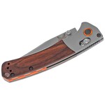 Benchmade Benchmade Hunt Mini Crooked River Folding Knife 3.4" S30V Satin Plain Blade, Dymondwood Handles with Aluminum Bolsters - 15085-2