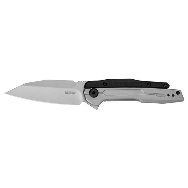 Kershaw Kershaw Lithium Flipper Framelock Knife, Assisted Opening, Stainless/GFN Black, 2049
