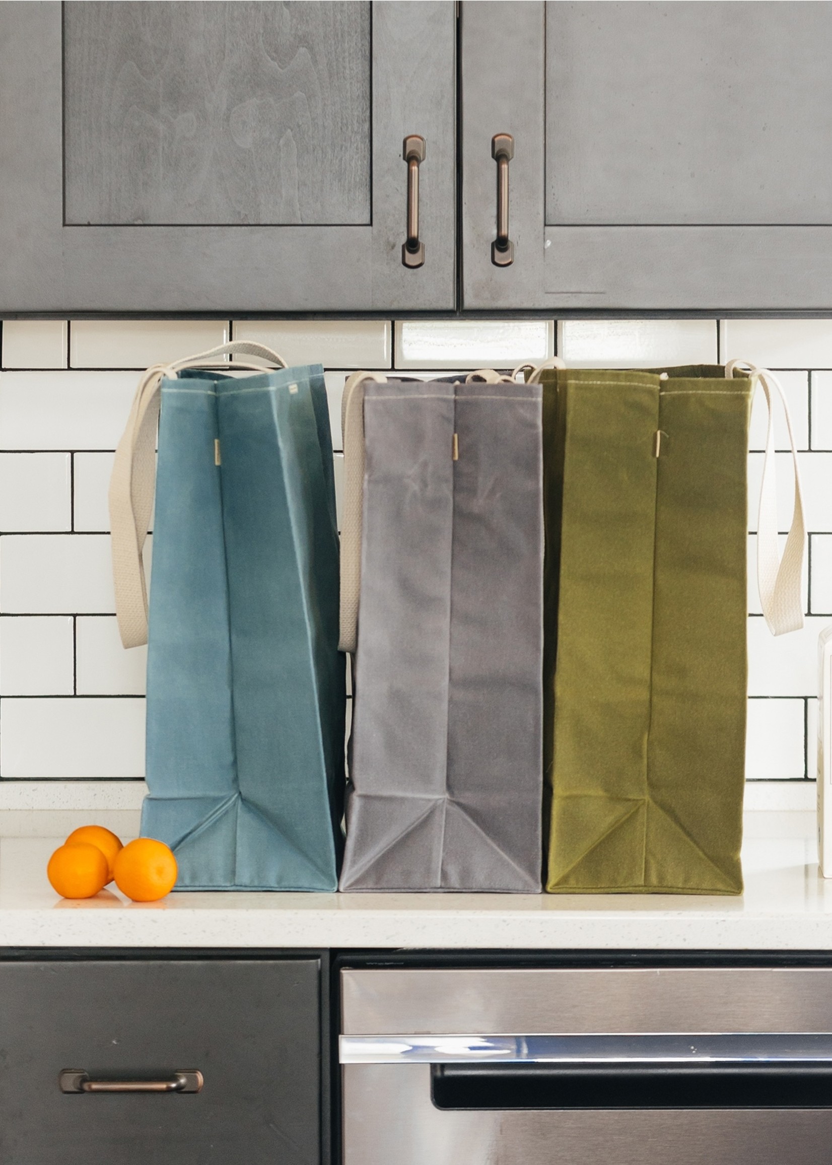WAAM Industries Eco-Friendly Grocery Tote - Olive