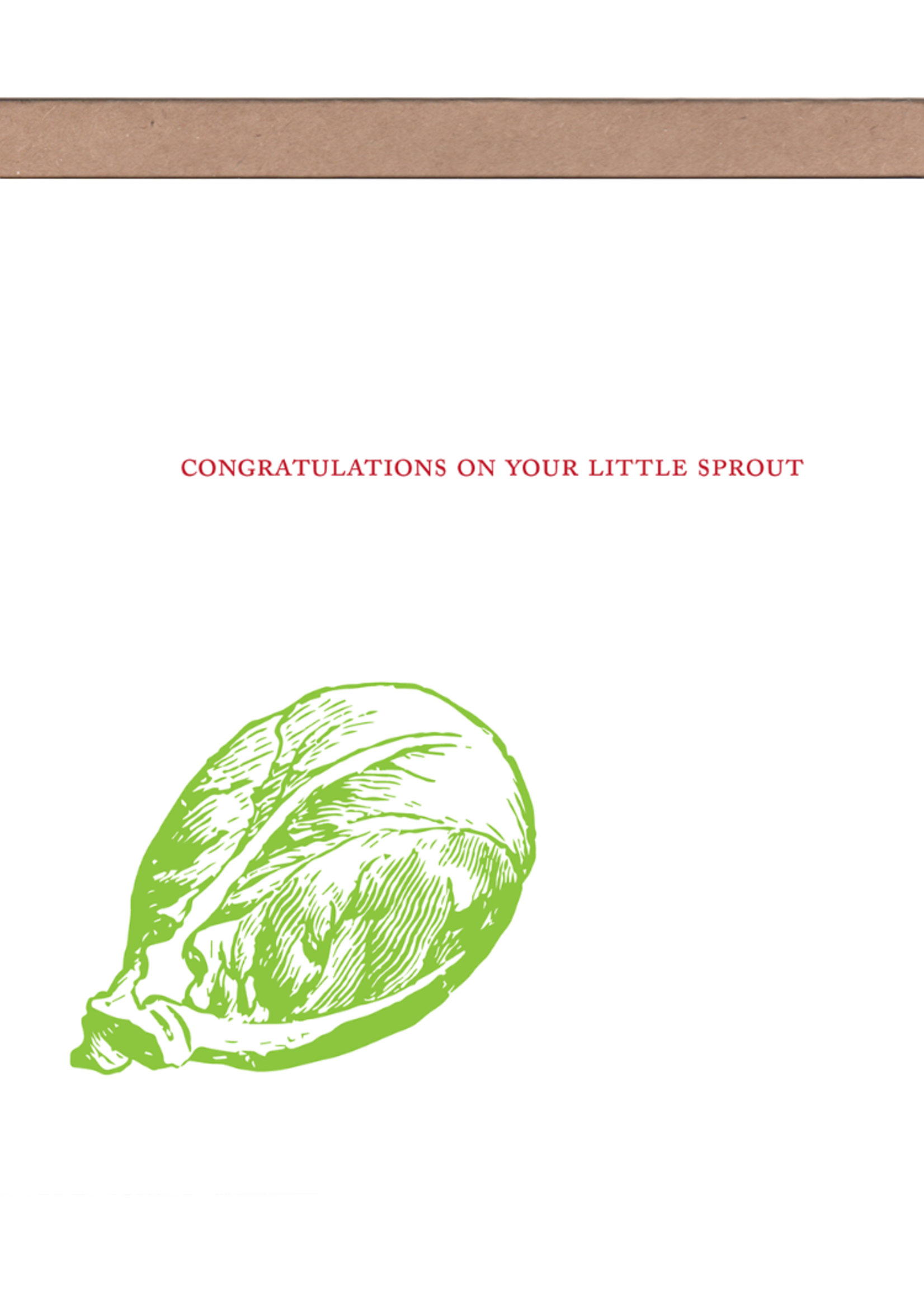 Ampersand M Studio Little Sprout Pun Card