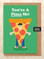 Studio Boketto You're A Pizza Me - Valentines Card