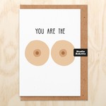 Studio Boketto You Are the Tits Valentines Card