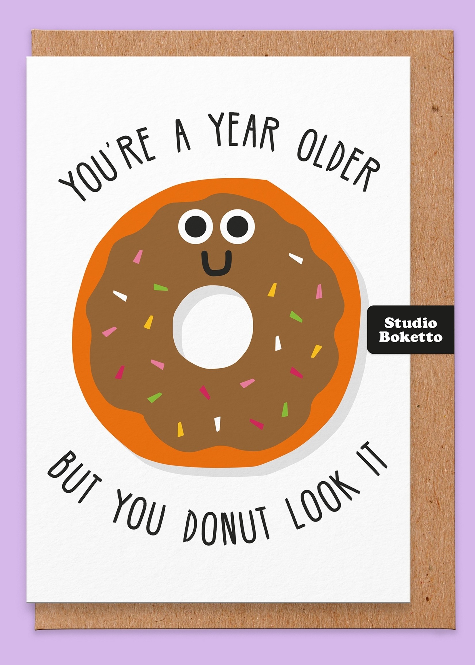 Studio Boketto Donut Birthday Card