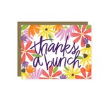 Pen & Paint Thanks A Bunch Wildflowers Card