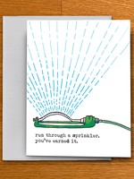 tiny. Summer Sprinkler Card