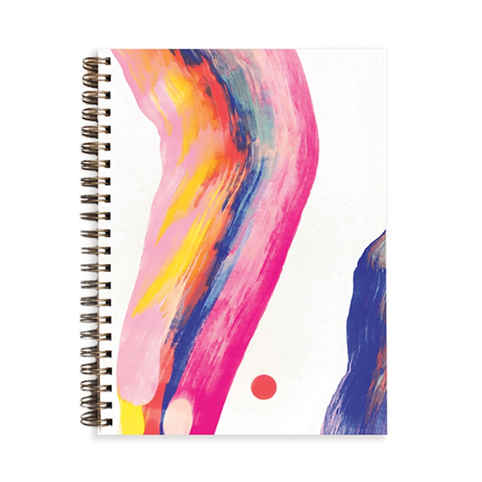 Moglea Candy Swirl Painted Journal