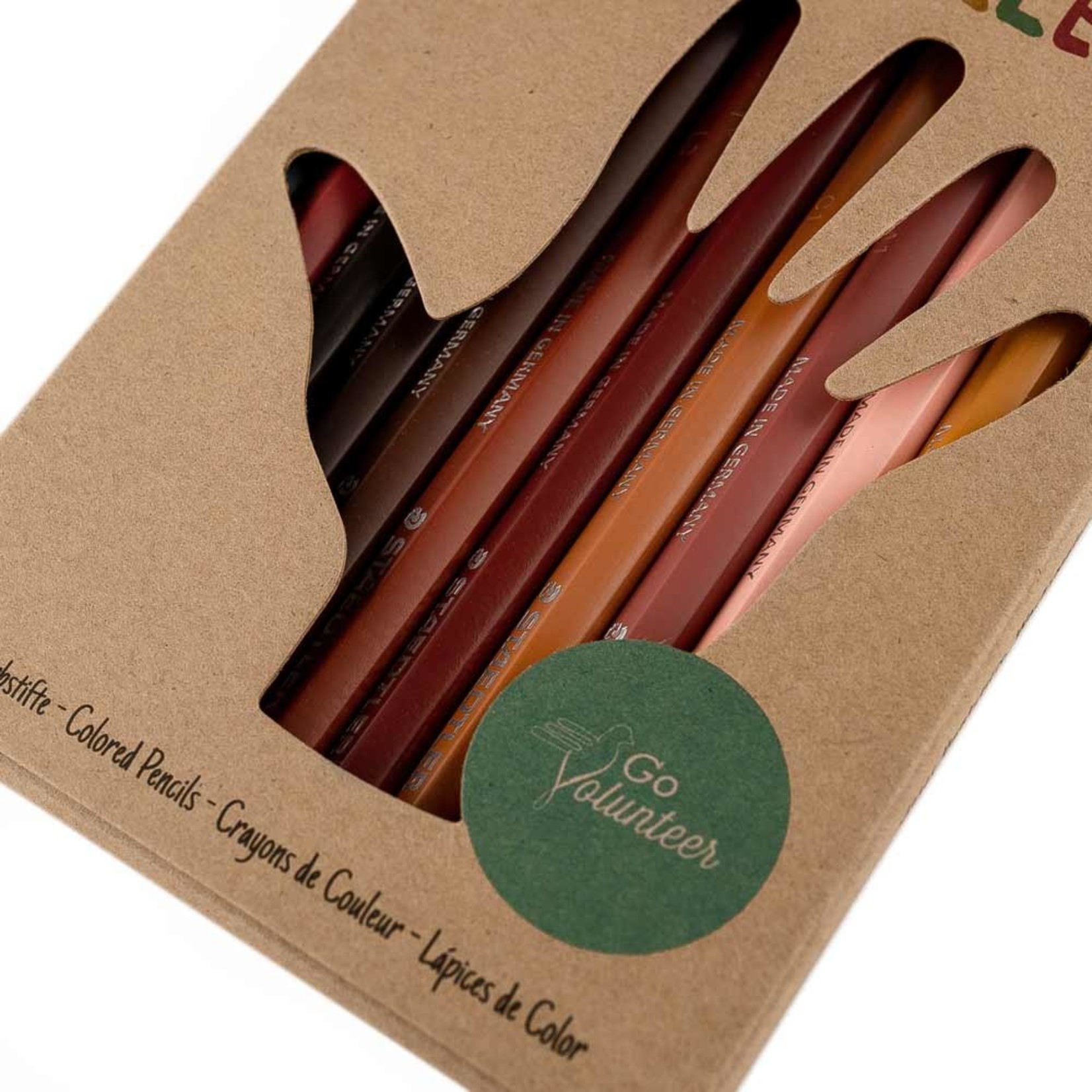 Hautfarben 12 Skin Tone Colored Pencils