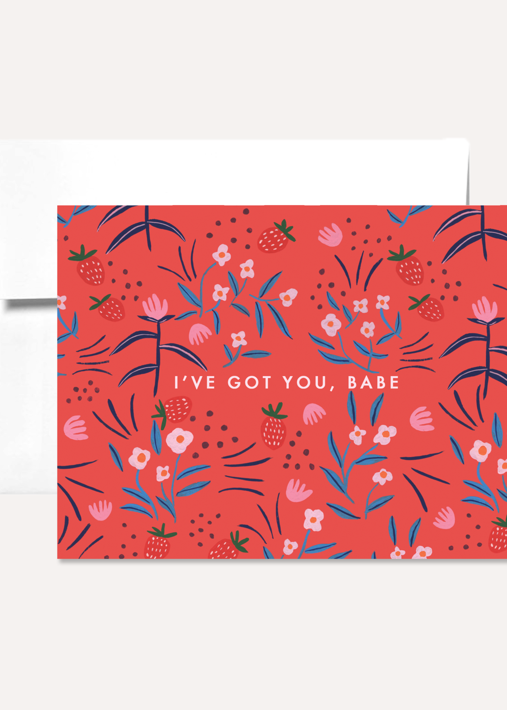 Persika Designs I've Got You, Babe Greeting Card