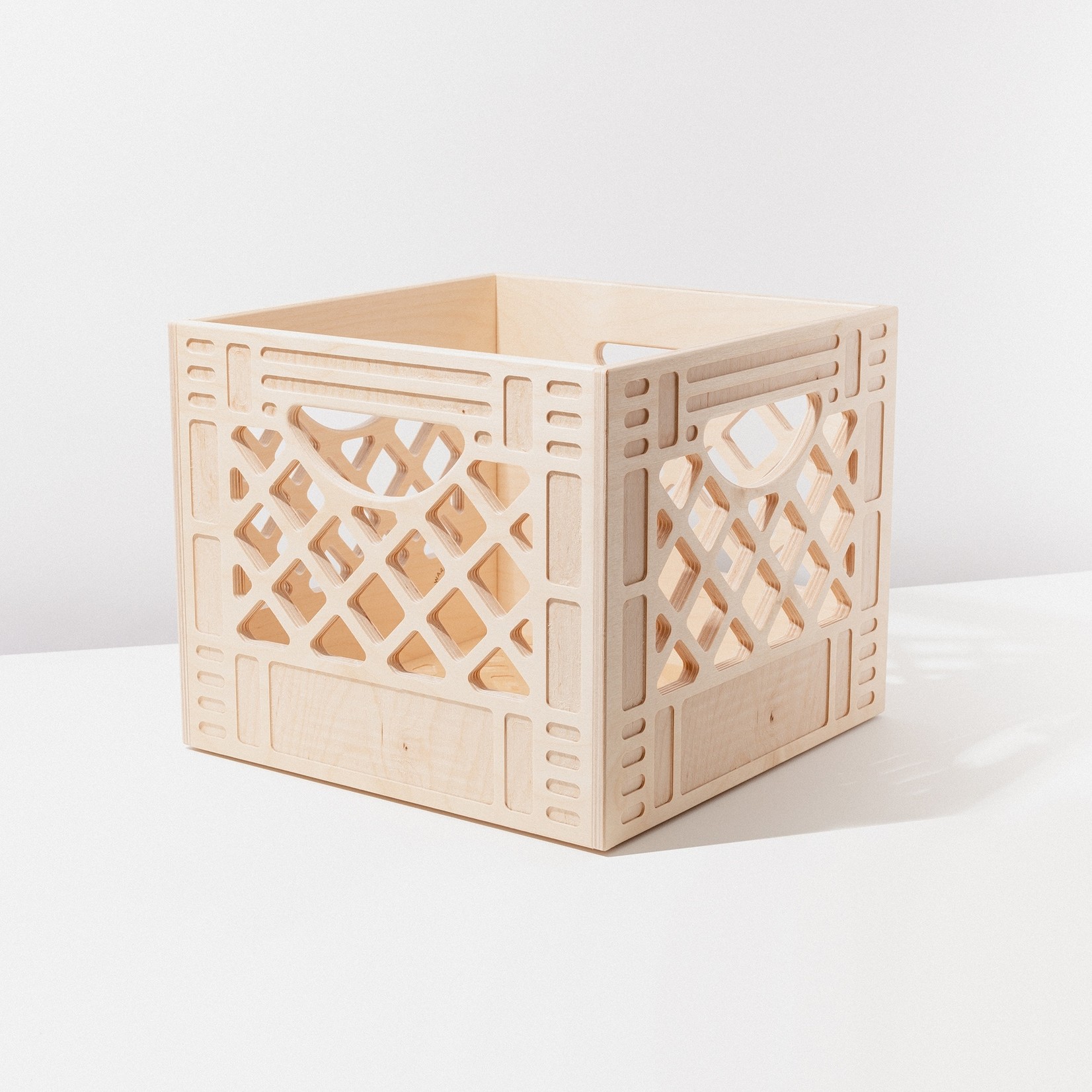 WAAM Industries Wooden Milk Crate - Standard Square
