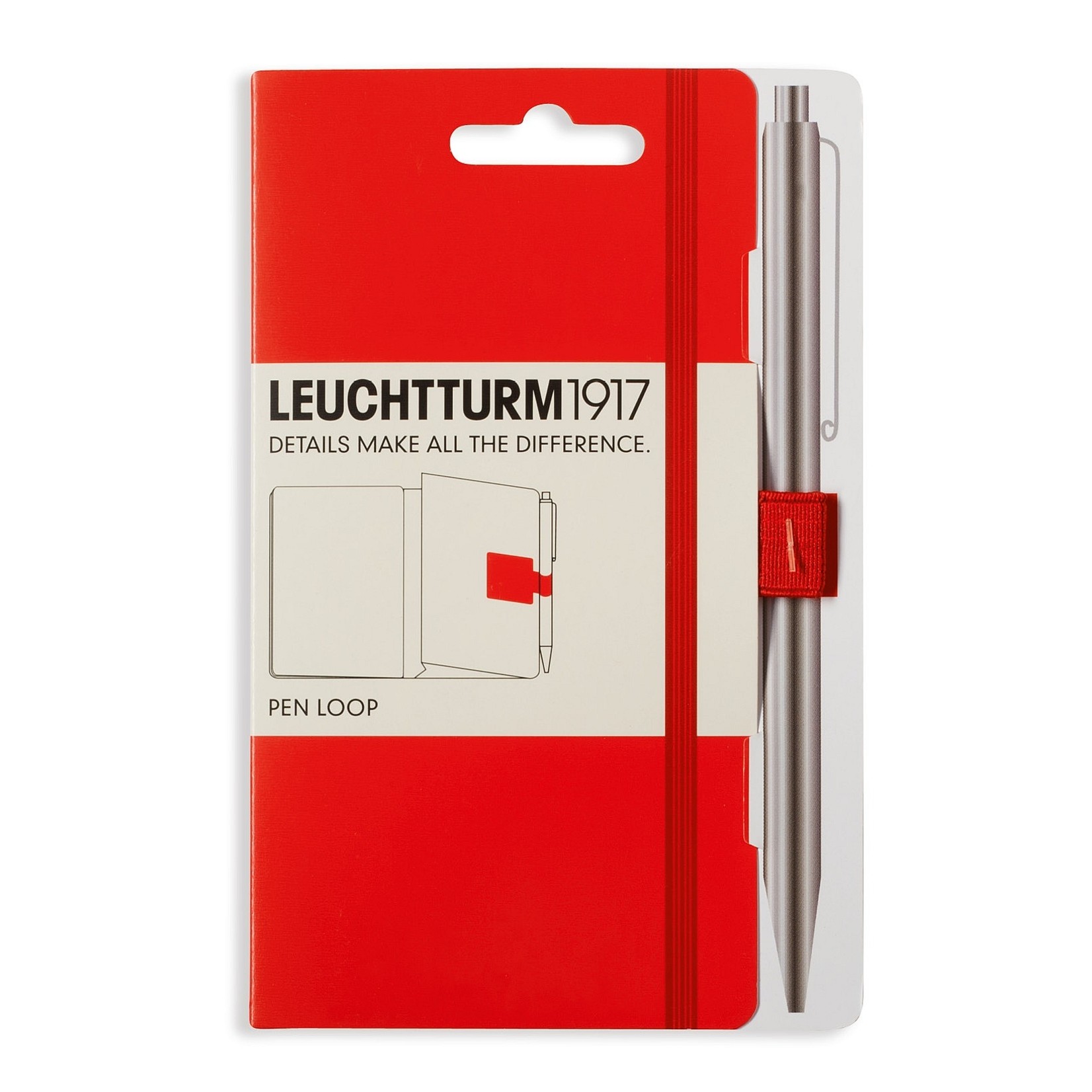LEUCHTTURM1917 Classic Colors - Pen Loops  Red