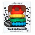 Mountain Breeze Distribution Jellystone Designs Rainbow Stacker Teether & Toy