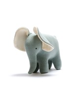 Best Years Ltd Large Organic Cotton Teal Elephant Plush Toy