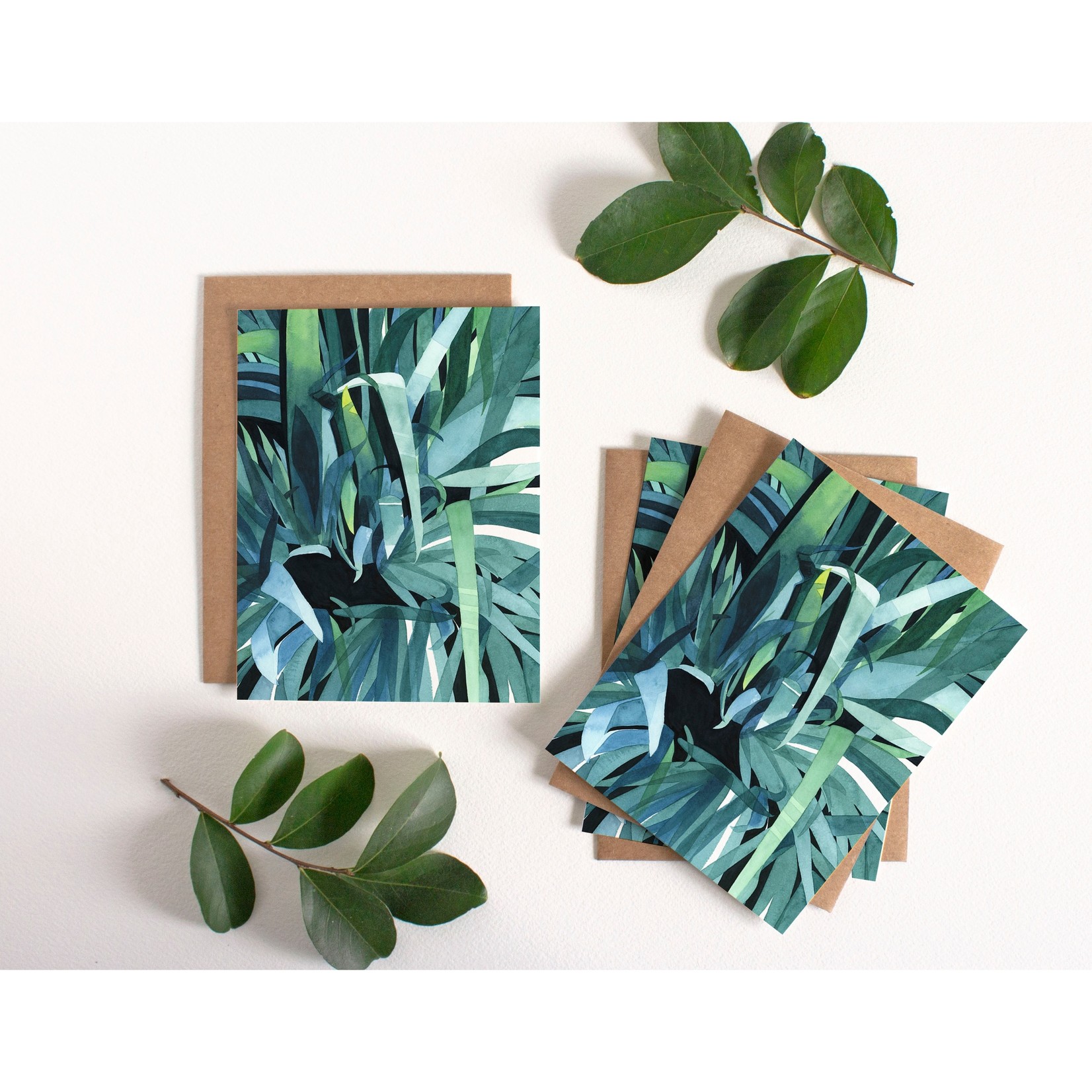 May We Fly Shade Plants Greeting Card - Box Set of Eight