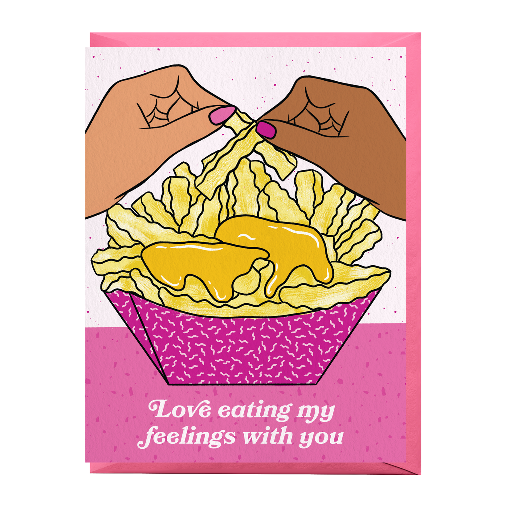 Boss Dotty Paper Co Emotional Eating Card