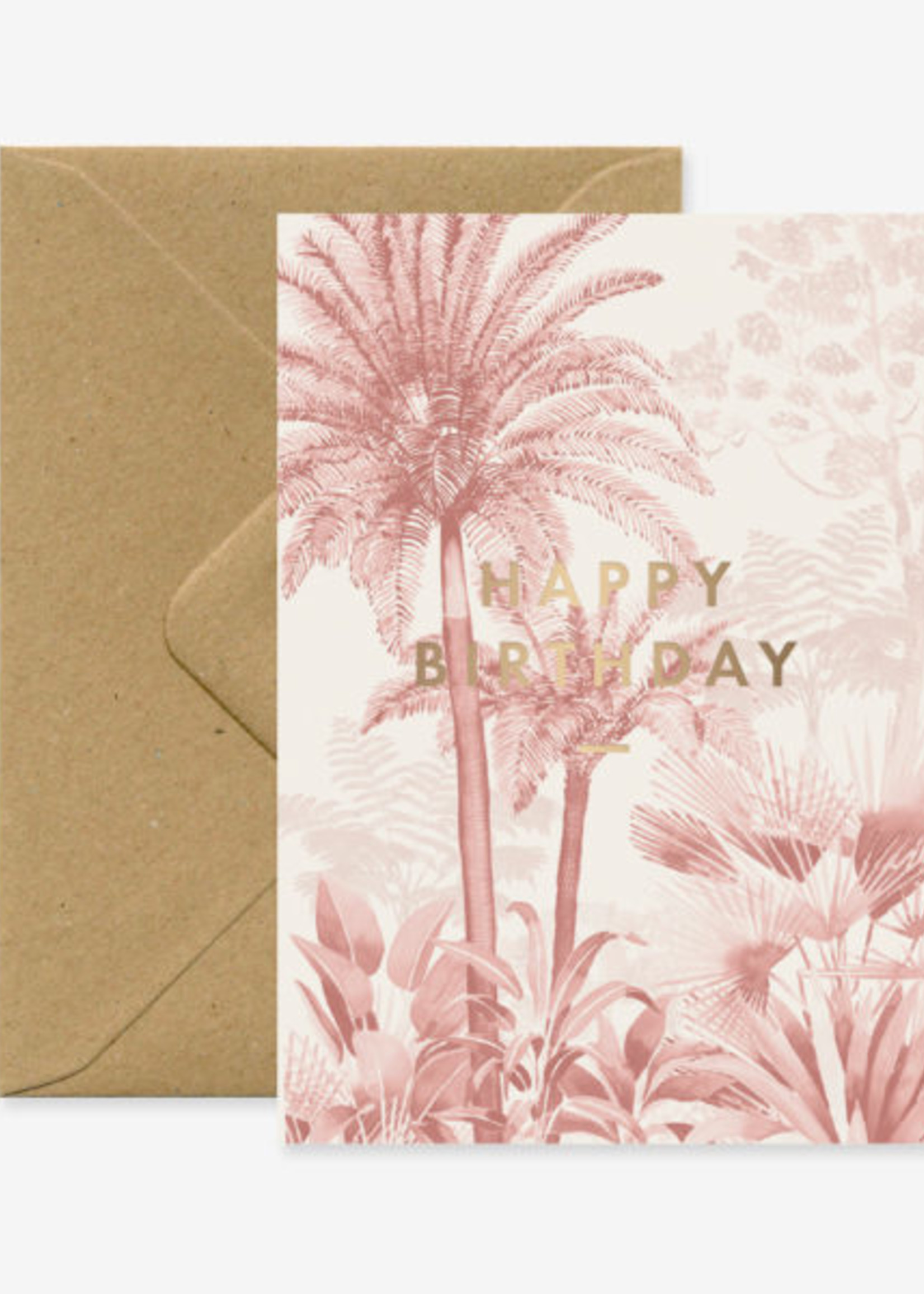 ALL THE WAYS TO SAY Happy Birthday Pink Forest Card