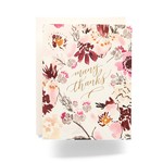Antiquaria Floral Many Thanks Greeting Card Boxed Set