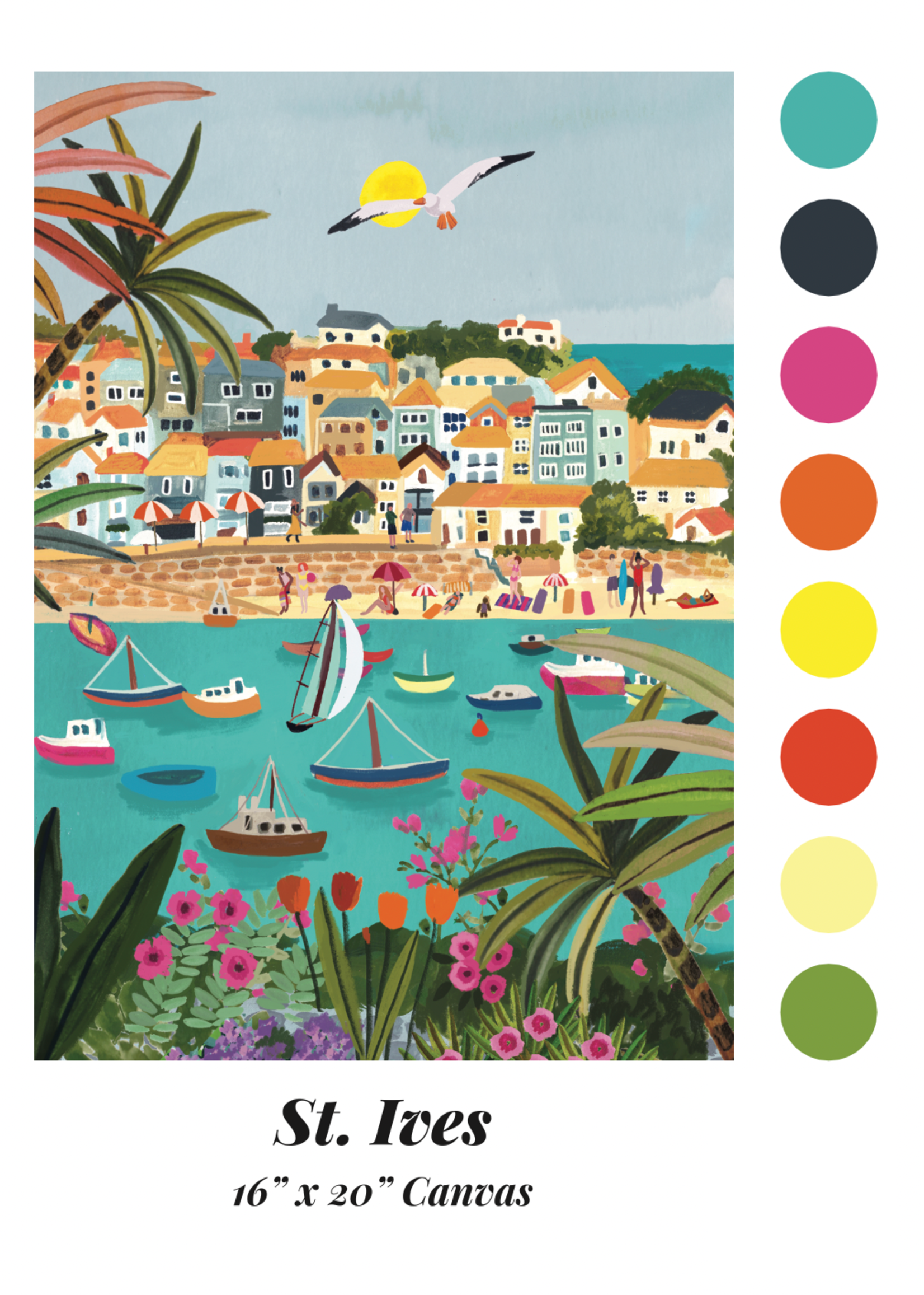 paint anywhere St Ives by Hebe Studio Paint by Numbers
