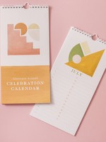 Once Upon a Tuesday Undated Birthday Calendar- Abstract Scandi