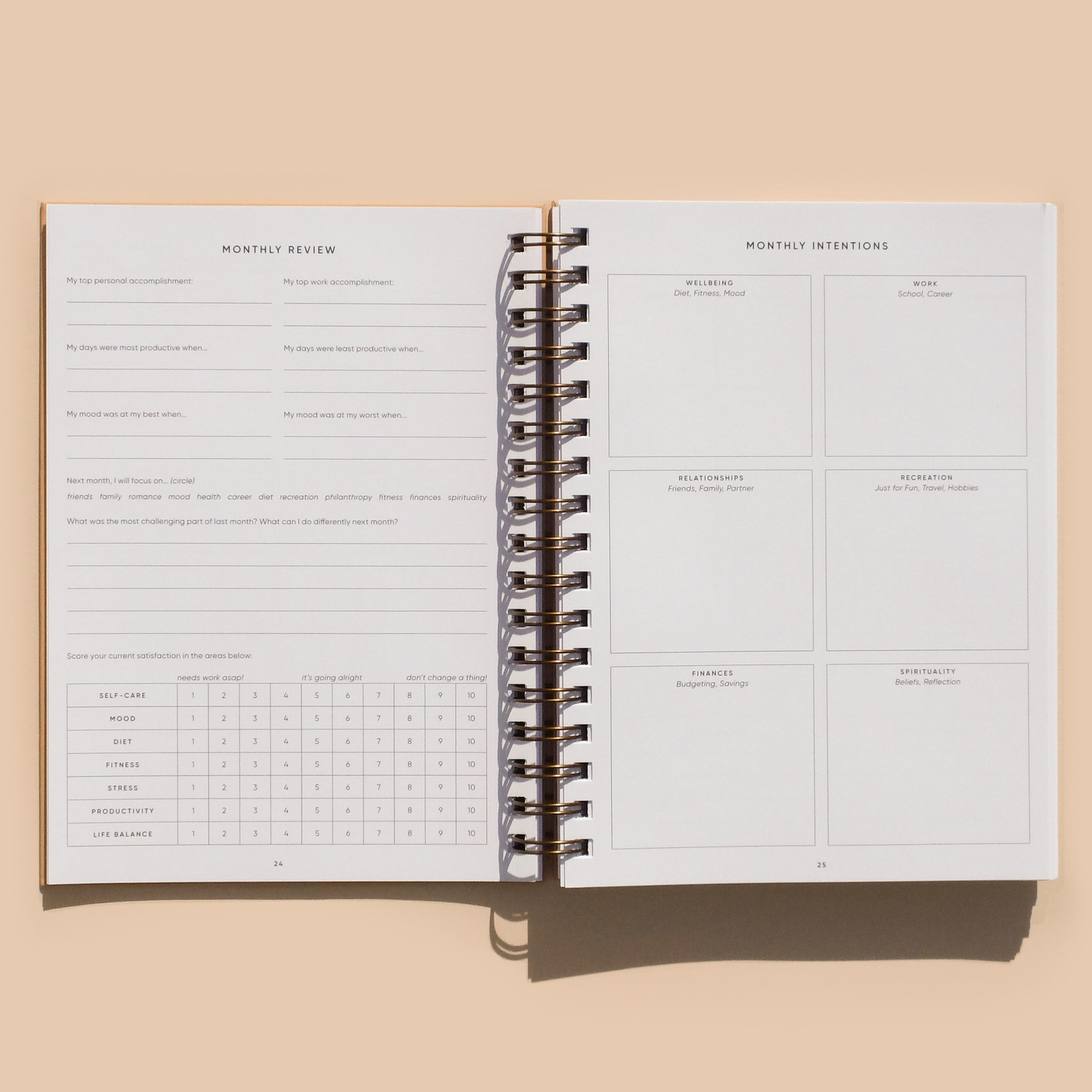 Simple Self The Self Care Planner Daily Edition - Sage